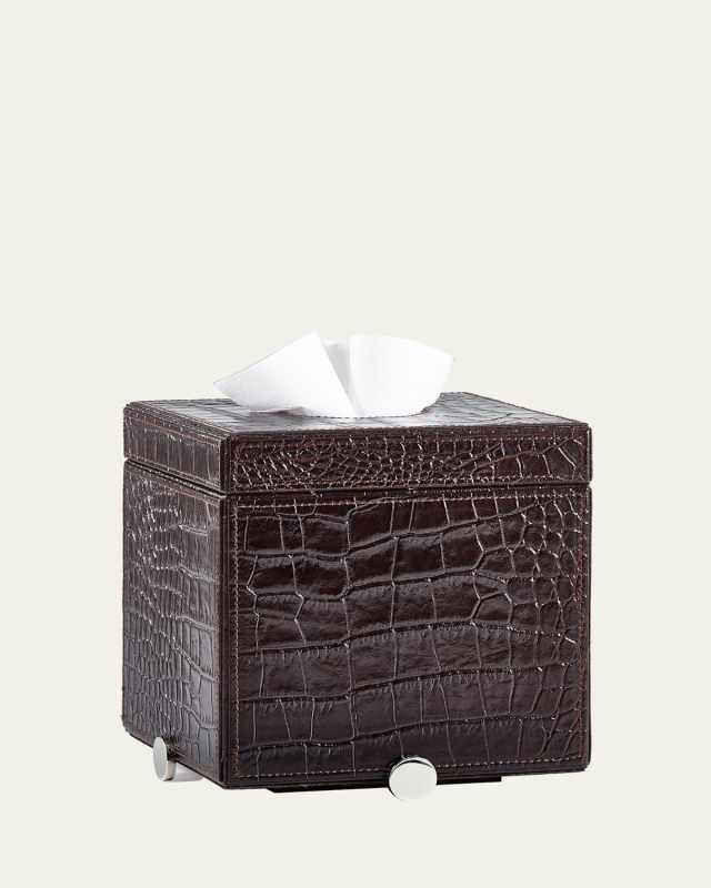 Discus Brown Tissue Box Cover